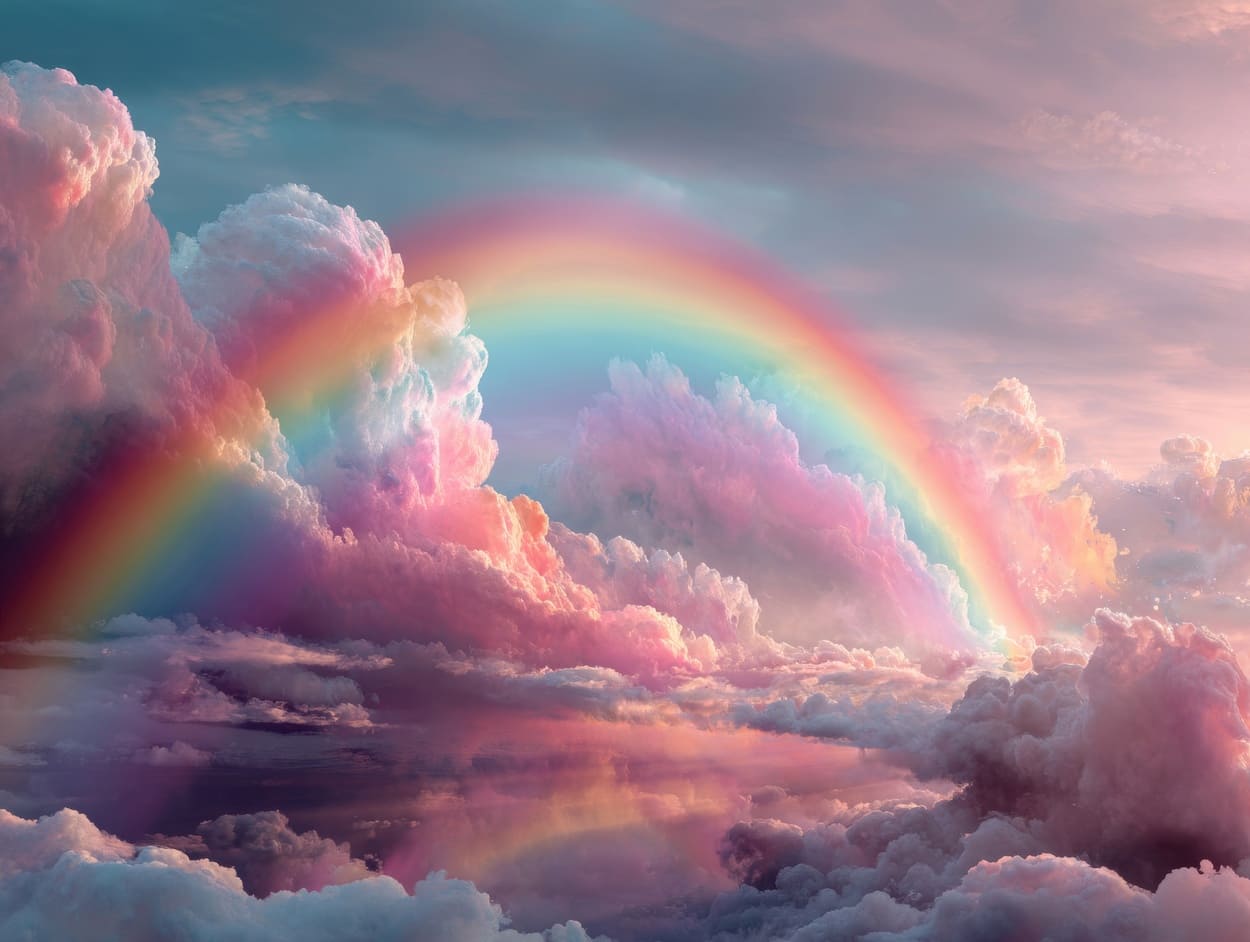 Tenture Murale Arc-en-Ciel