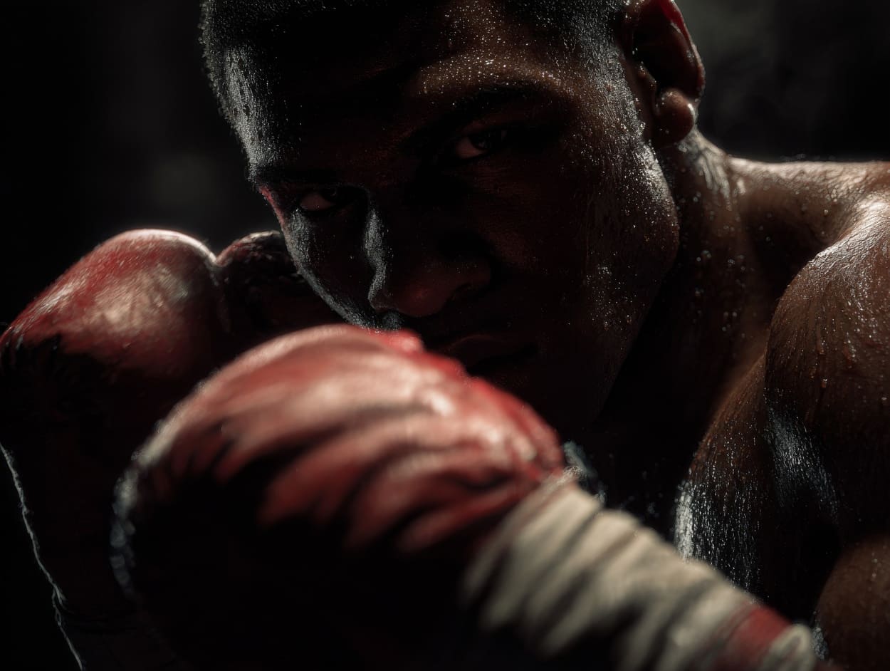 Tenture Murale Boxe