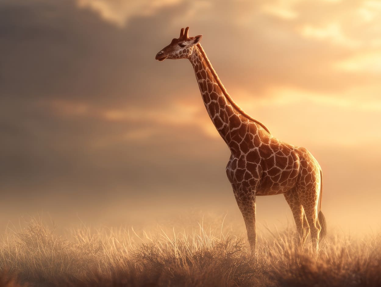 Tenture Murale Girafe