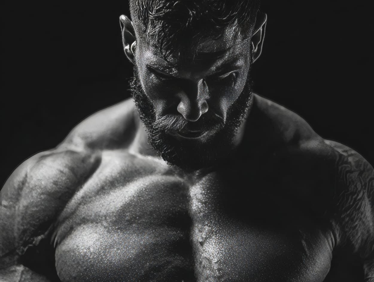 Tenture Murale Homme Musclé