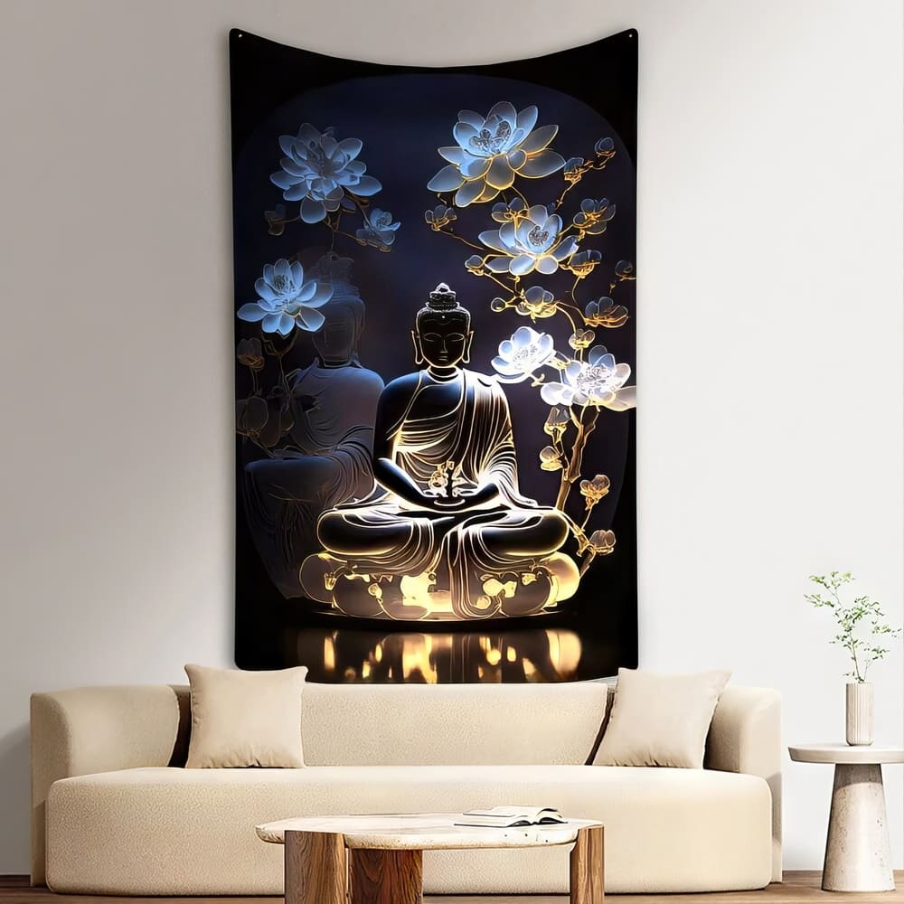 Tenture Murale Bouddha Spirituel