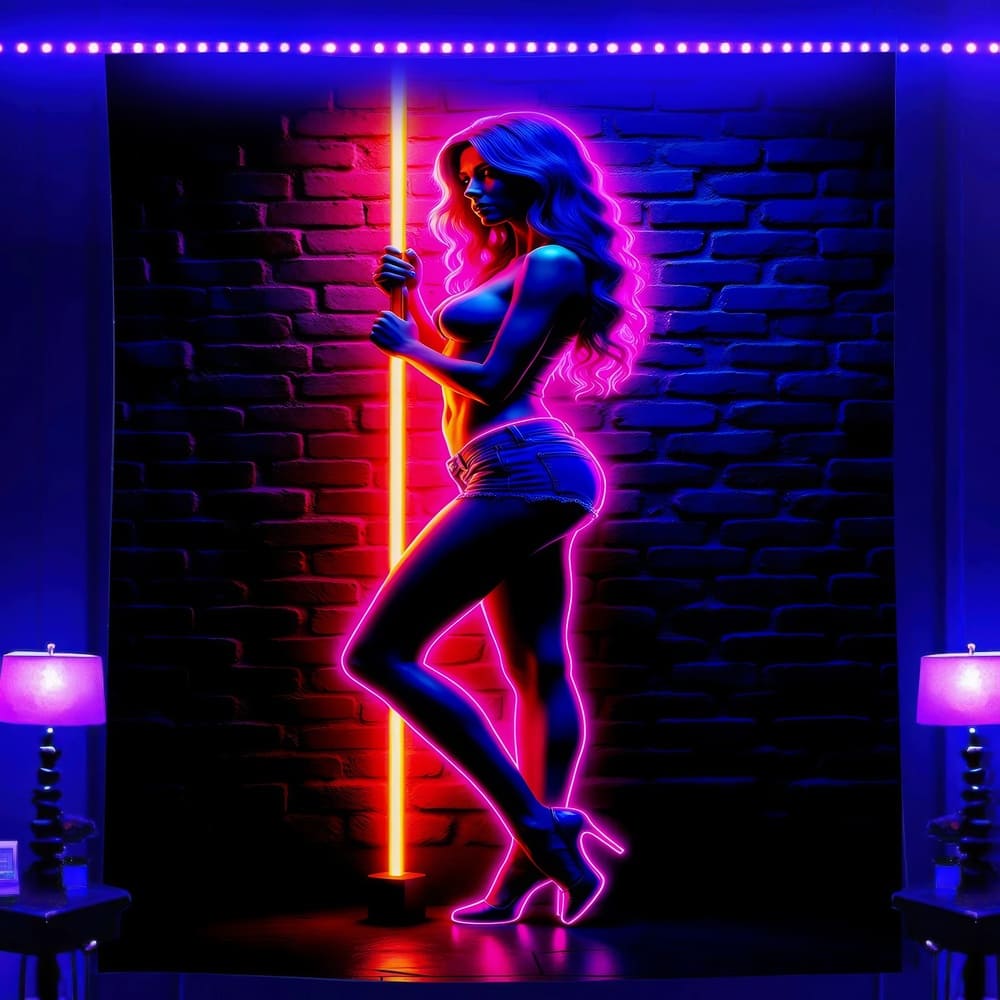 Tenture Murale Strip Tease