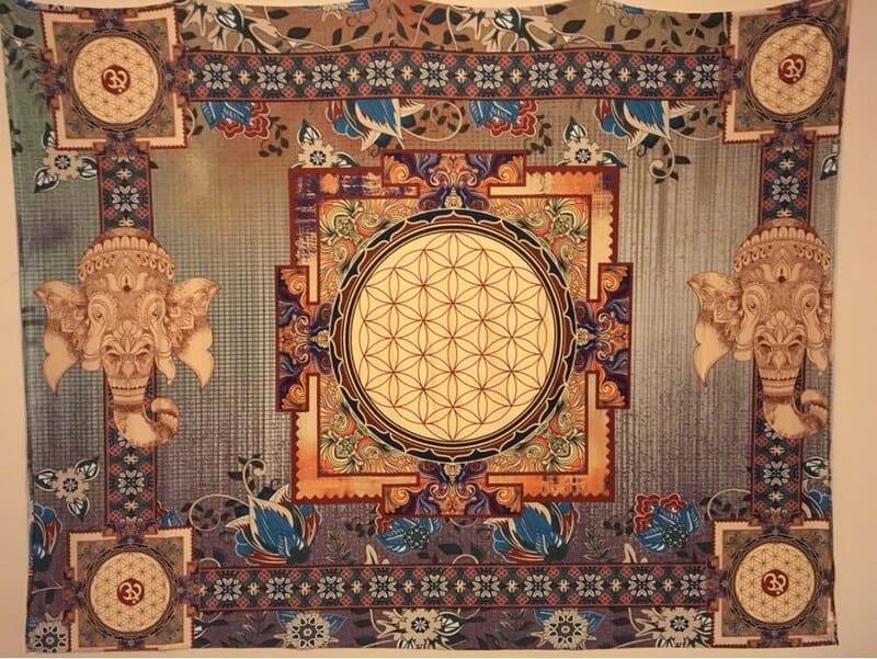 Tenture Murale du Tibet