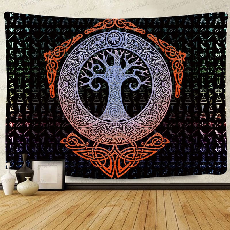 Tenture Murale Yggdrasil