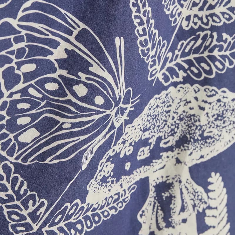 Tenture Murale Bleue