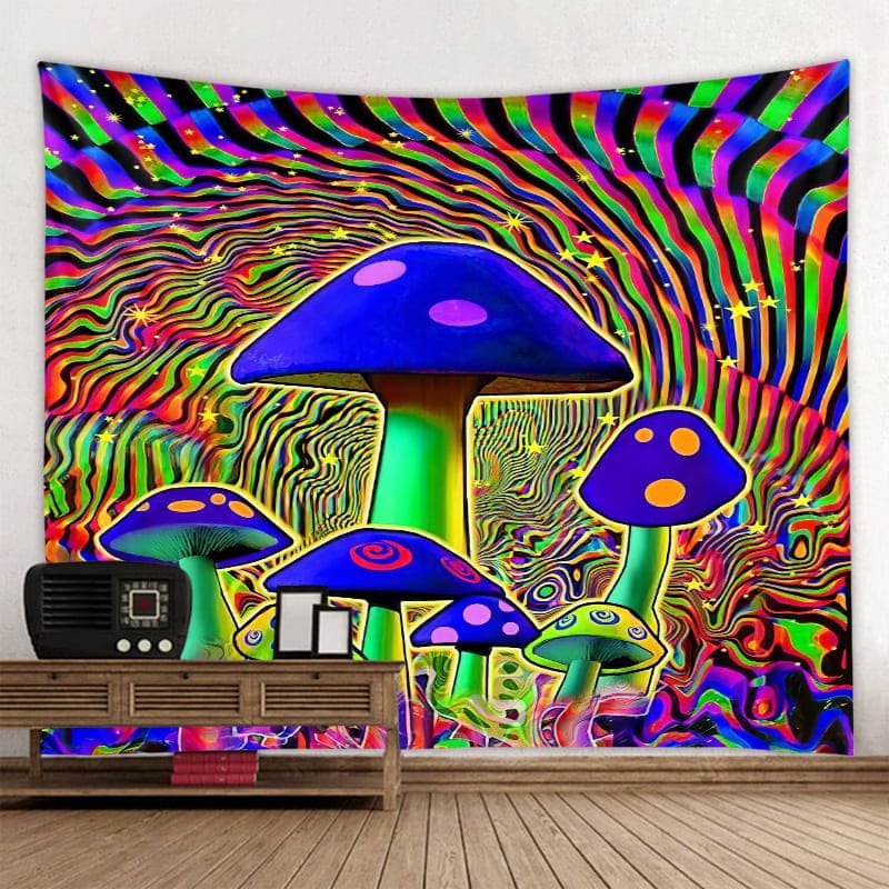 Tenture Murale Fluorescente