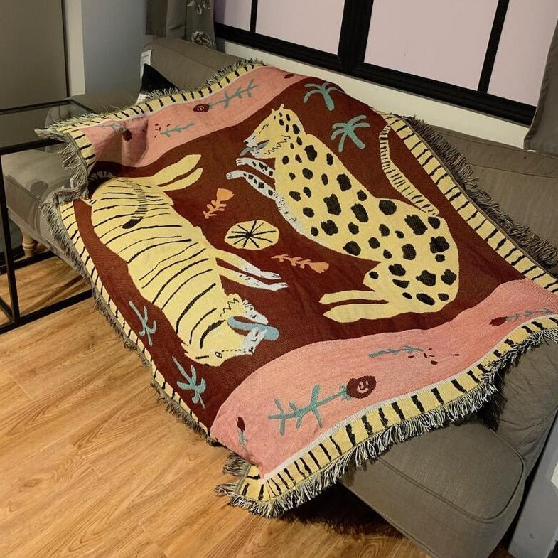 Tenture Murale Bohème Tropical