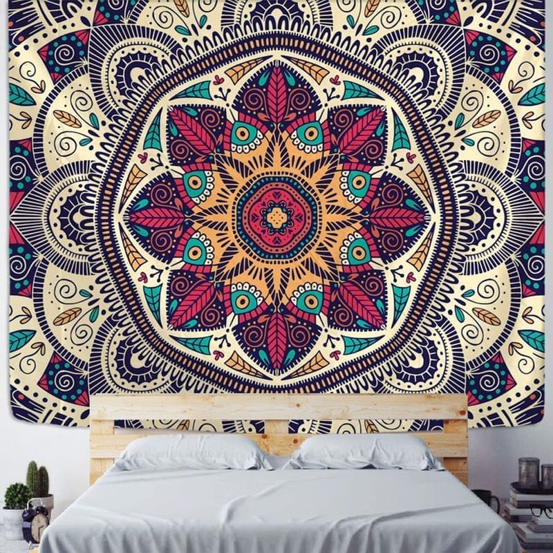 Tenture Murale Dessin Mandala