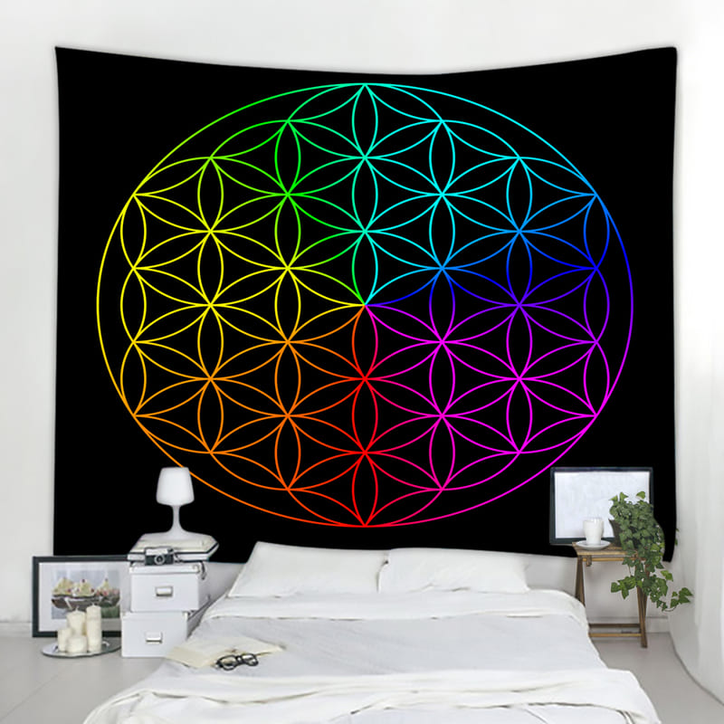 Tenture Symbole Hindou