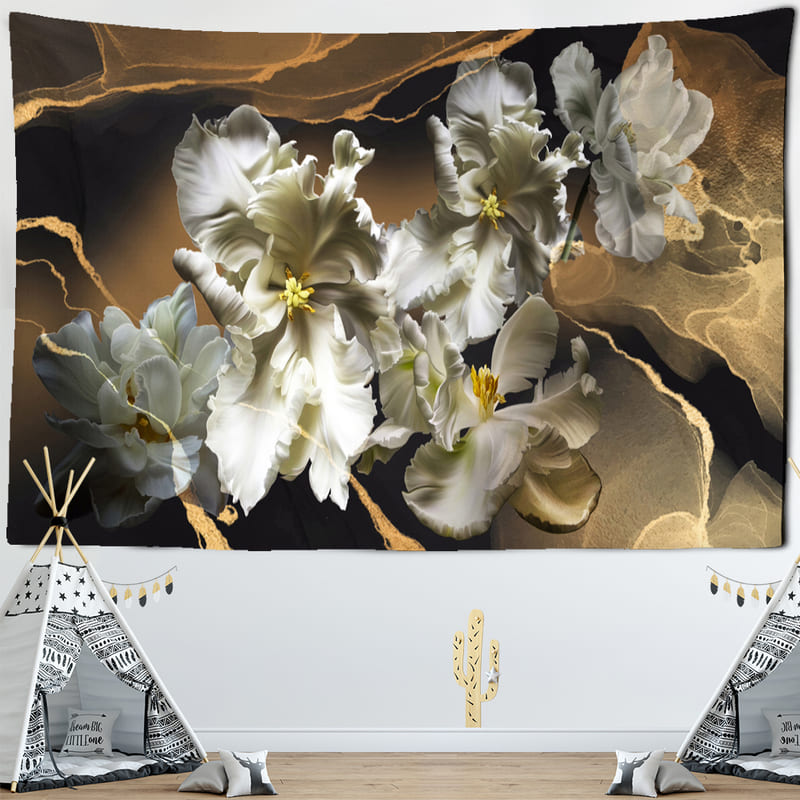 Tenture Murale Fleurs Chic