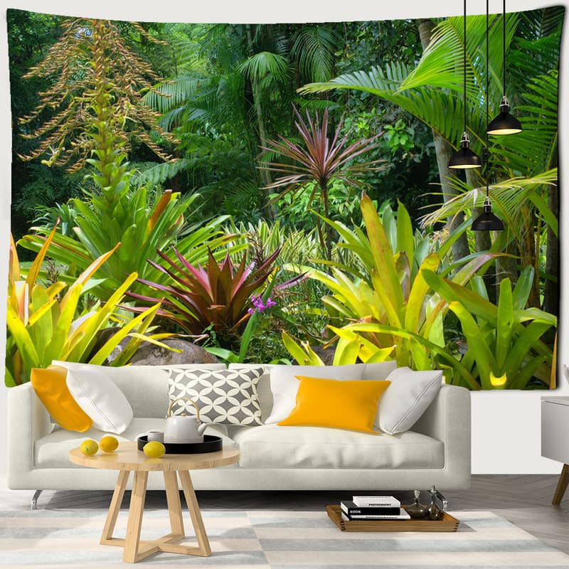 Tenture Murale Foret Exotique