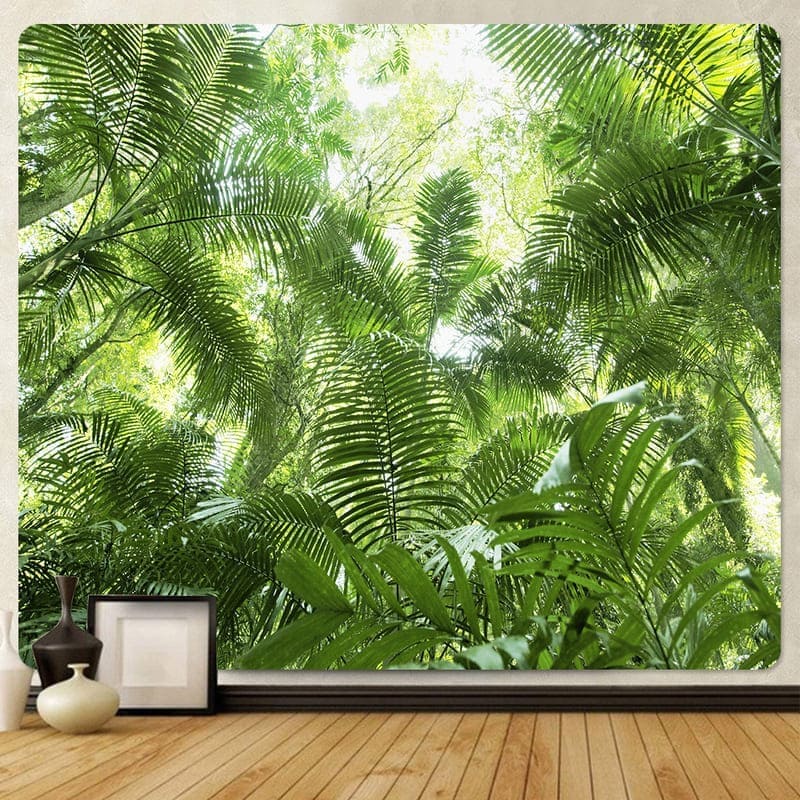 Tenture Murale Foret Jungle