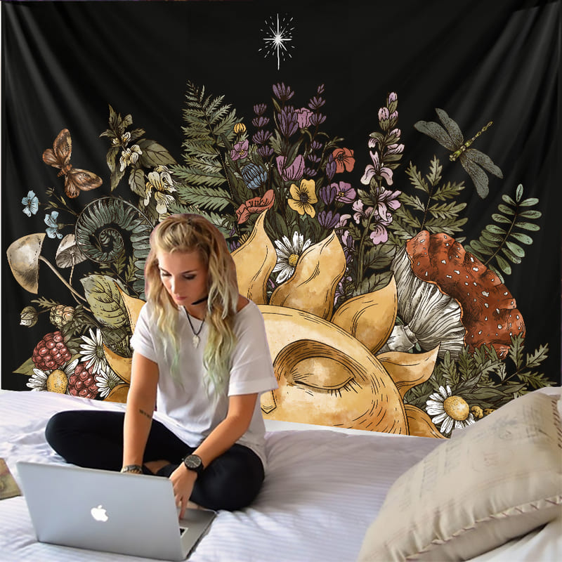 Tenture Murale Hippie Bohème