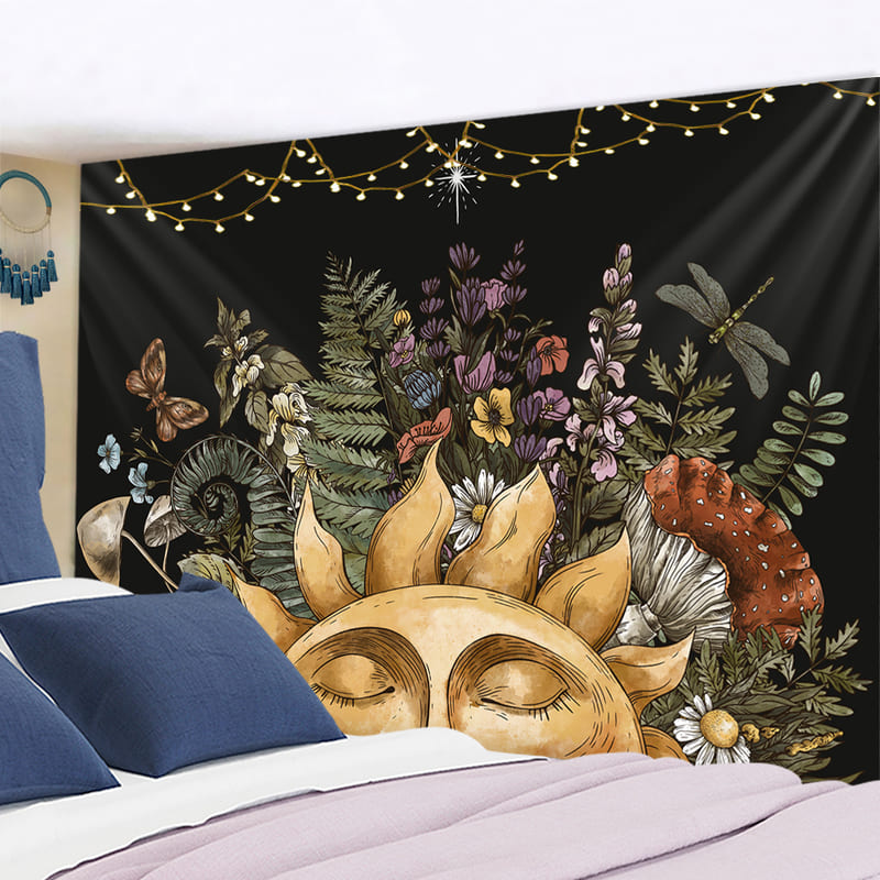 Tenture Murale Florale