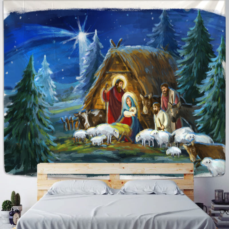 Tenture Murale Religieuse