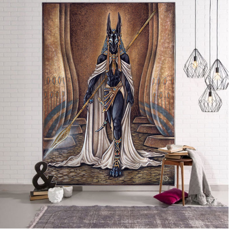 Tenture Murale Mythologie Egyptienne
