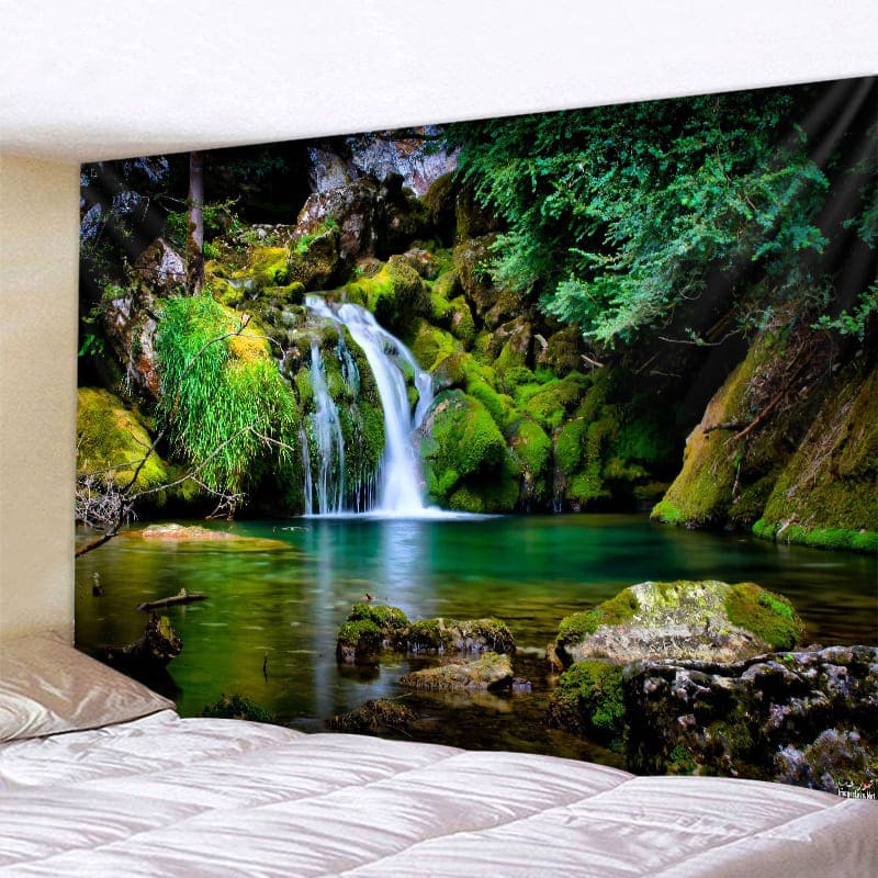 Tenture Murale Nature Source d'Eau