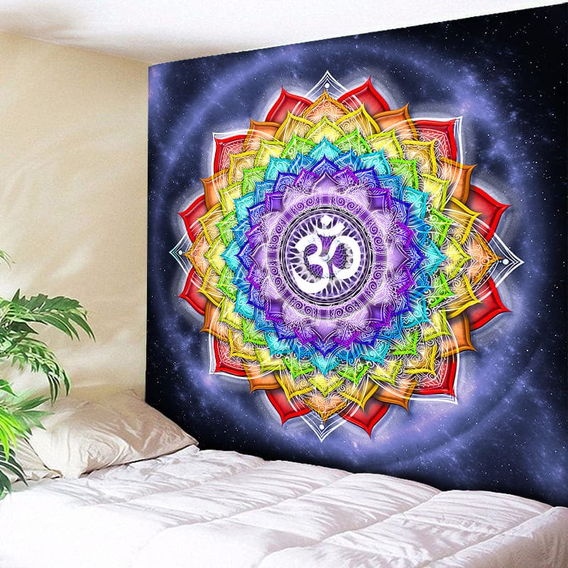 Tenture Murale Ohm et Mandala