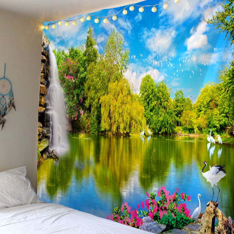 Tenture Murale Cascade