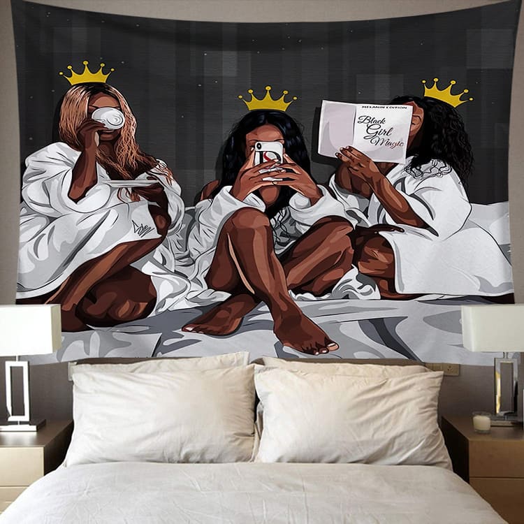 Tenture Murale Queen Africaine