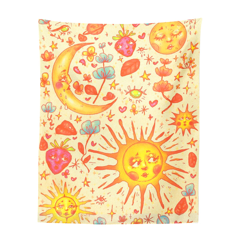 Tenture Murale Colorée