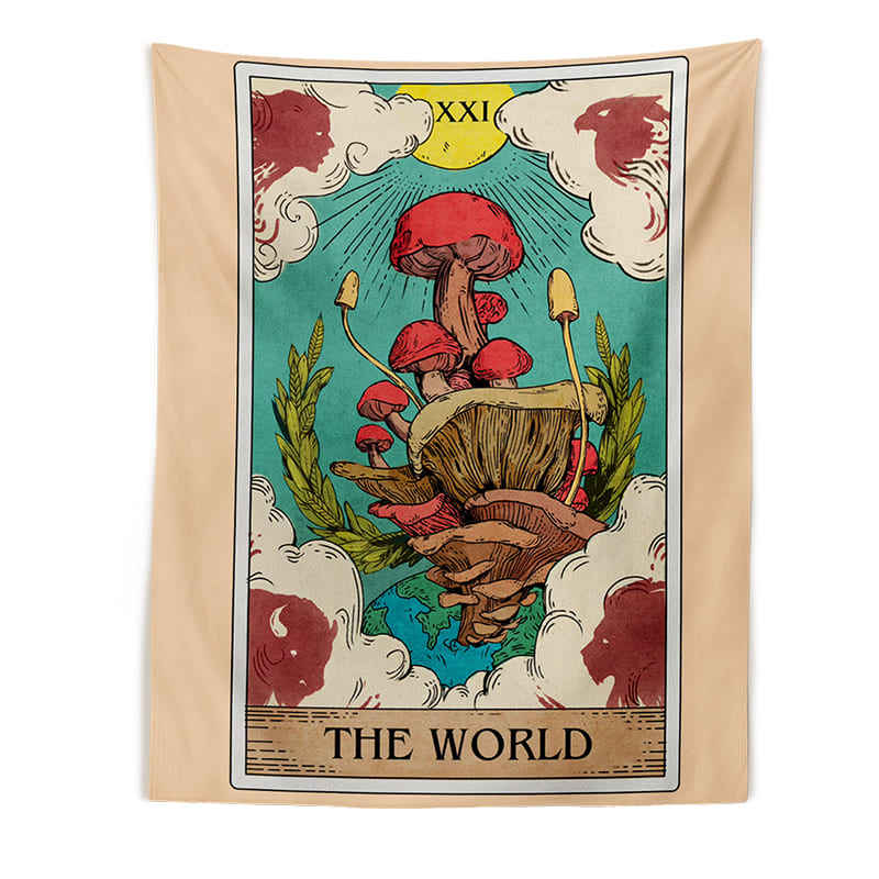 Tenture Murale The Tarot The World