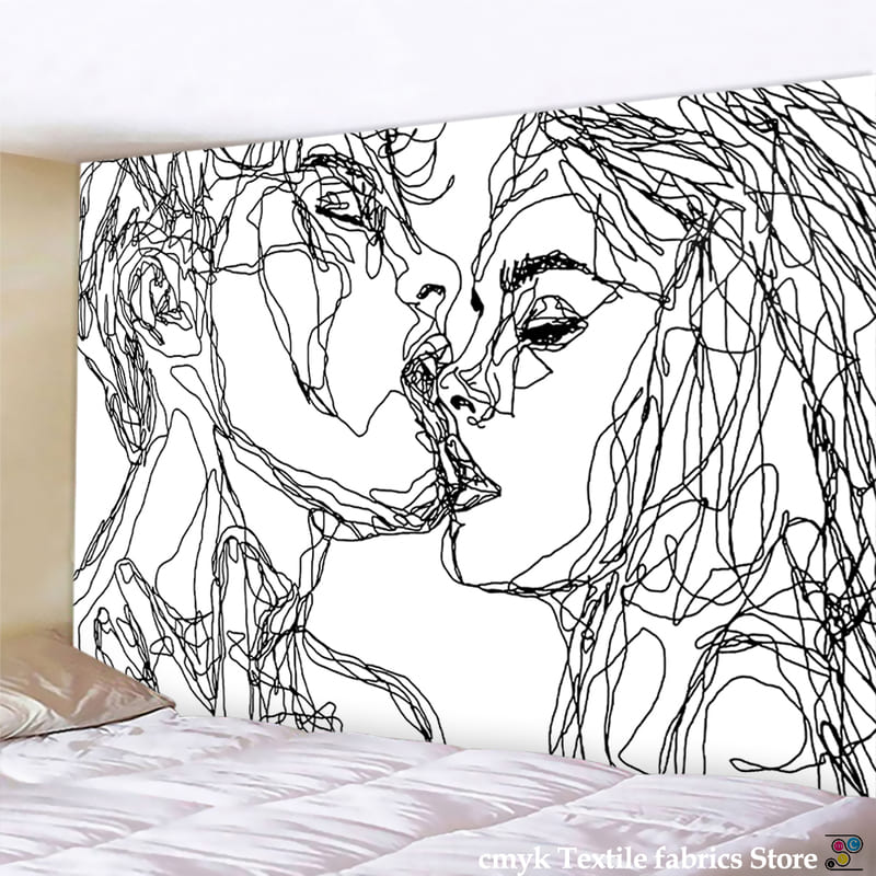 Tenture Murale Visage