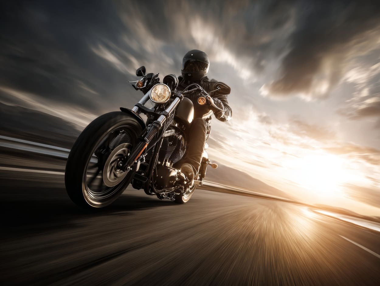 Tenture Murale Biker