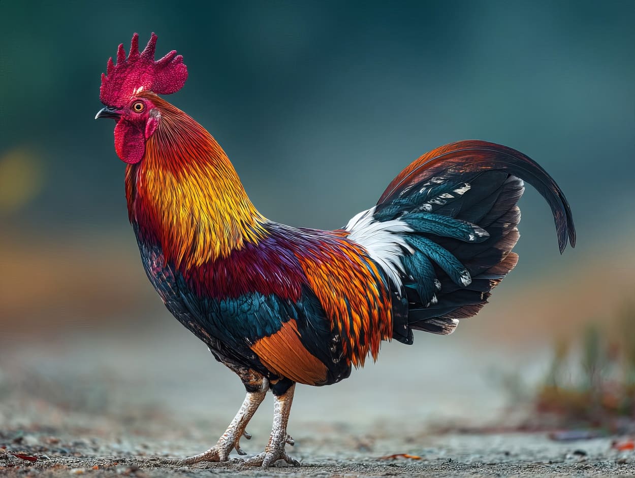 Tenture Murale Coq