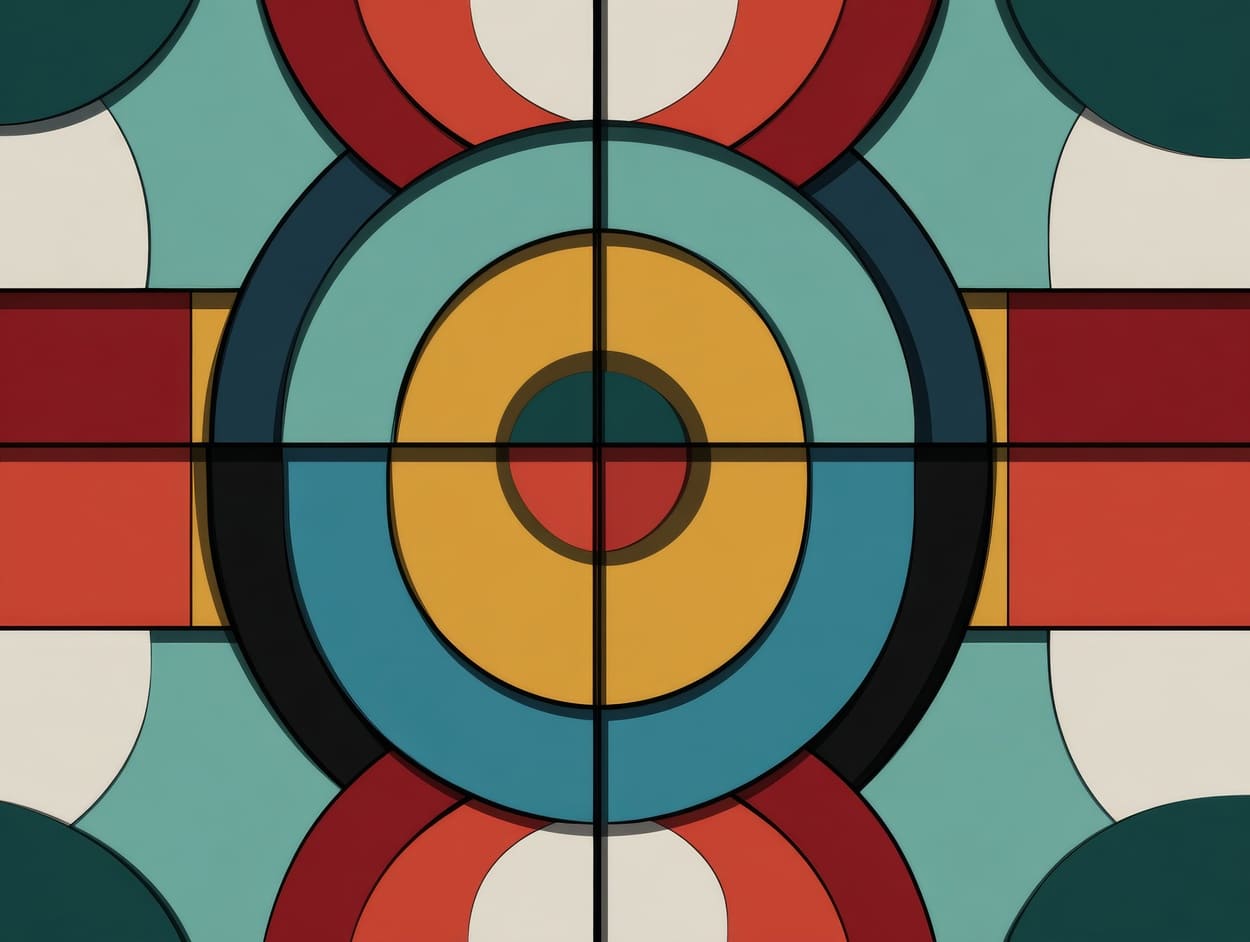 Tenture Murale Géométrique