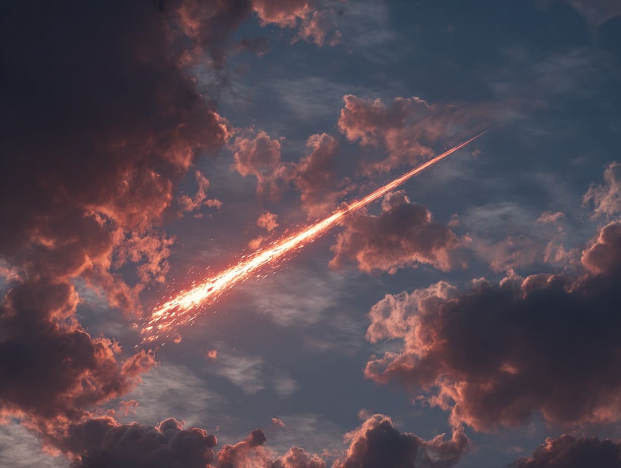 Tenture Murale Météorite