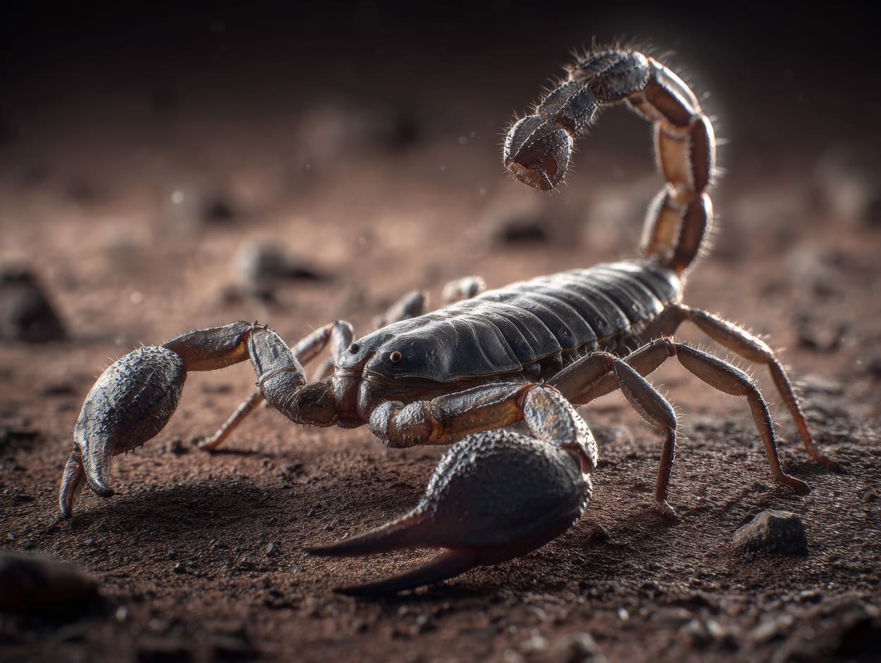 Tenture Murale Scorpion