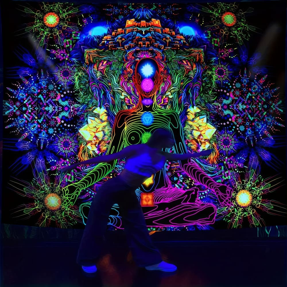 Tenture Murale Zen Multicolore Psyché