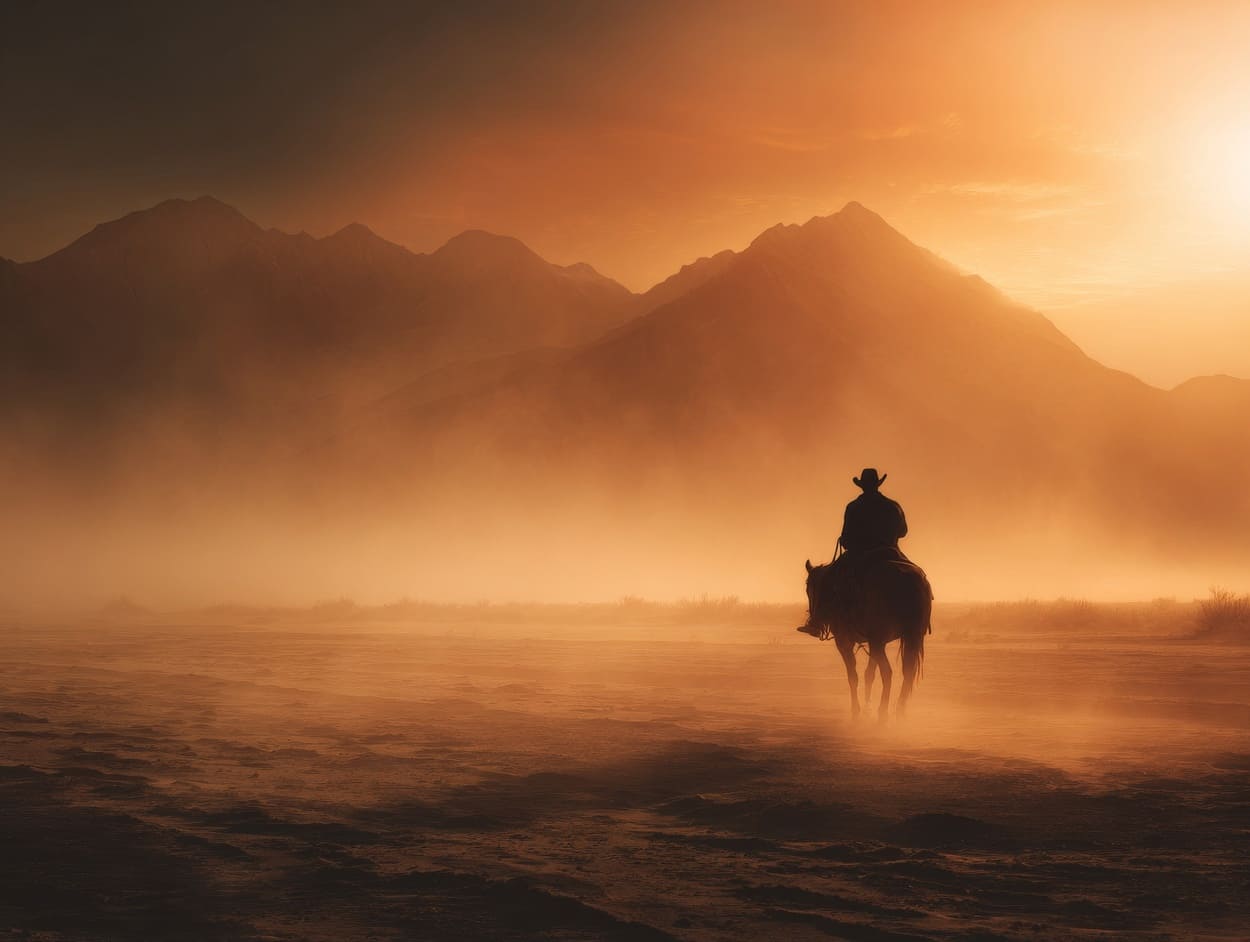 Tenture Murale Cowboy