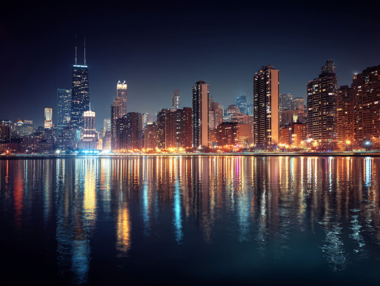 Tenture Murale Chicago