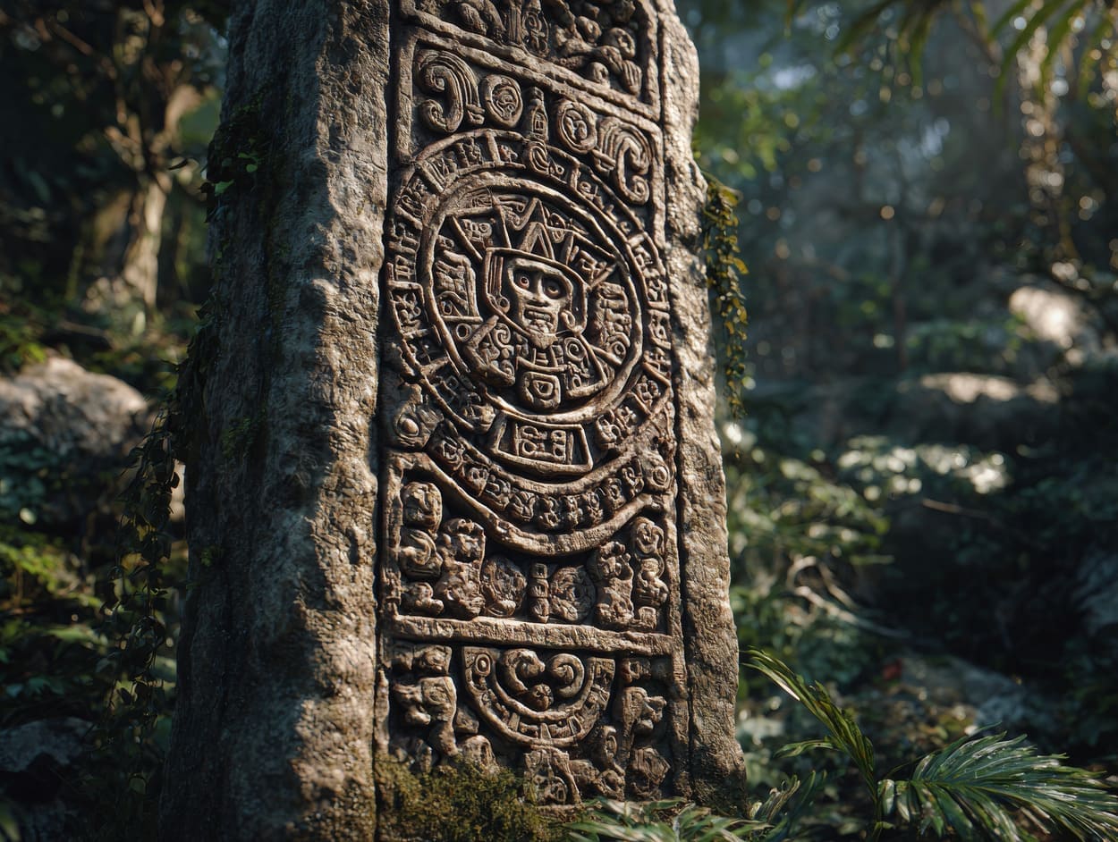Tenture Murale Maya