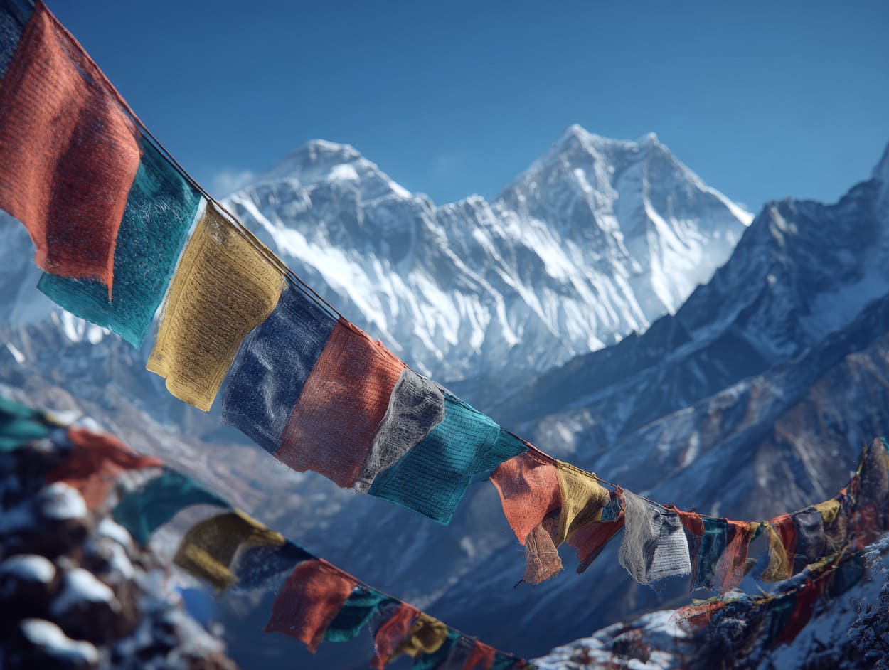 Tenture Murale Népal