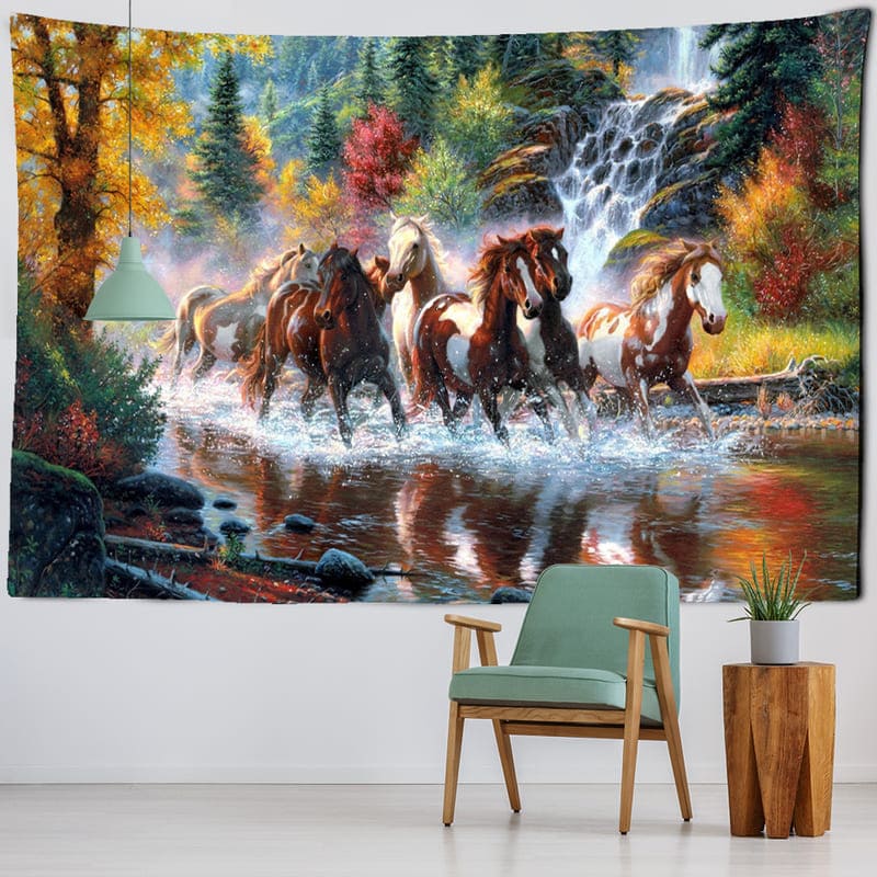 Tenture Cheval