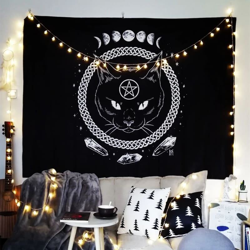 Tenture Pentagramme