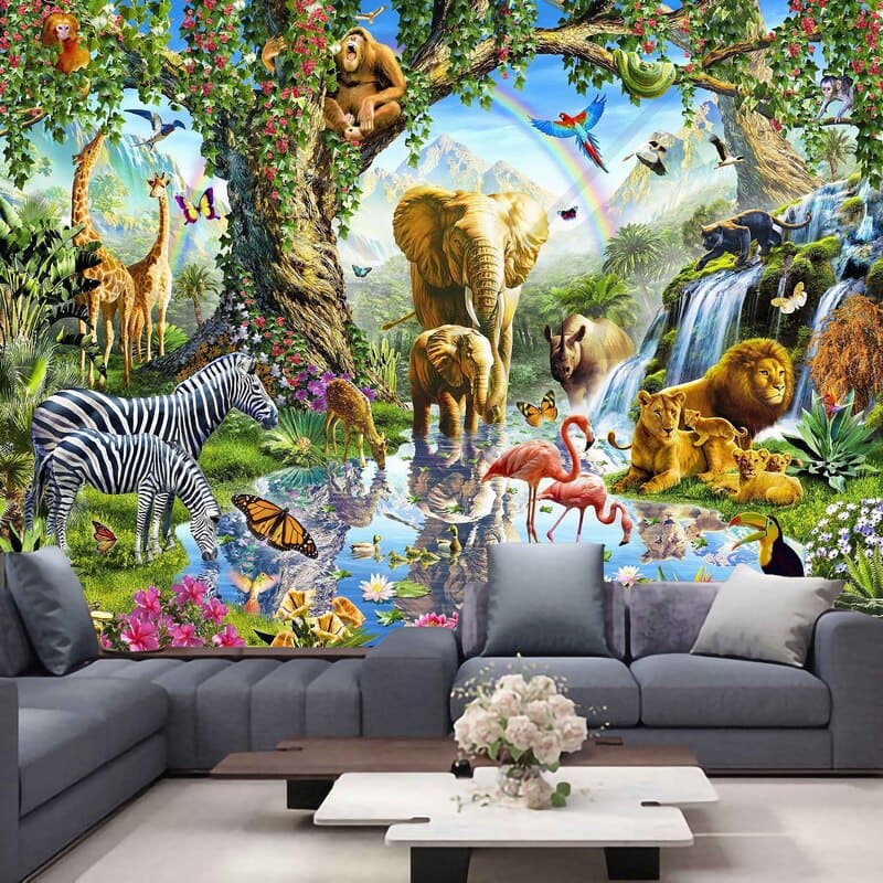 Tenture Murale Animaux