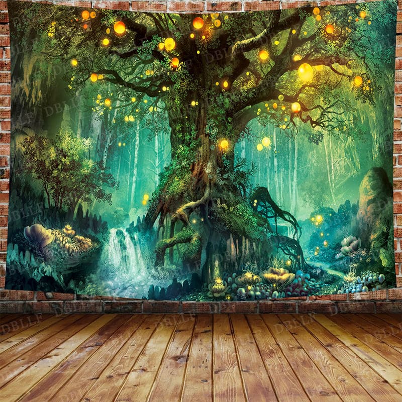 Tenture Murale Arbre Magique
