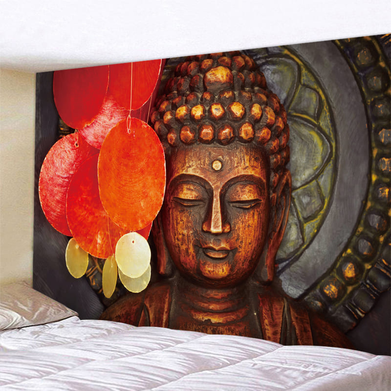 Tenture Murale Bouddha Hindou