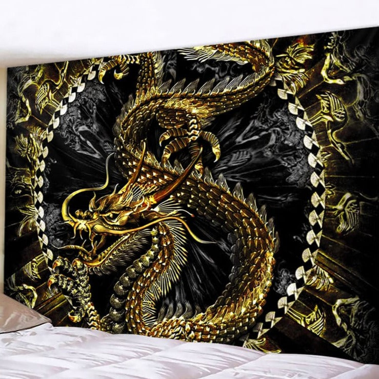 Tenture Murale Dragon