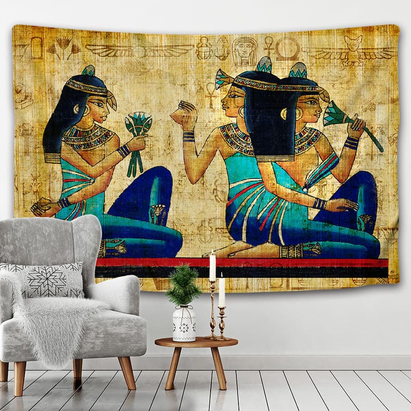 Tenture Murale Egypte Ancestrale