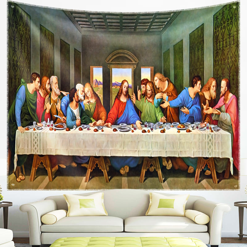 Tenture Murale La Scène Jésus