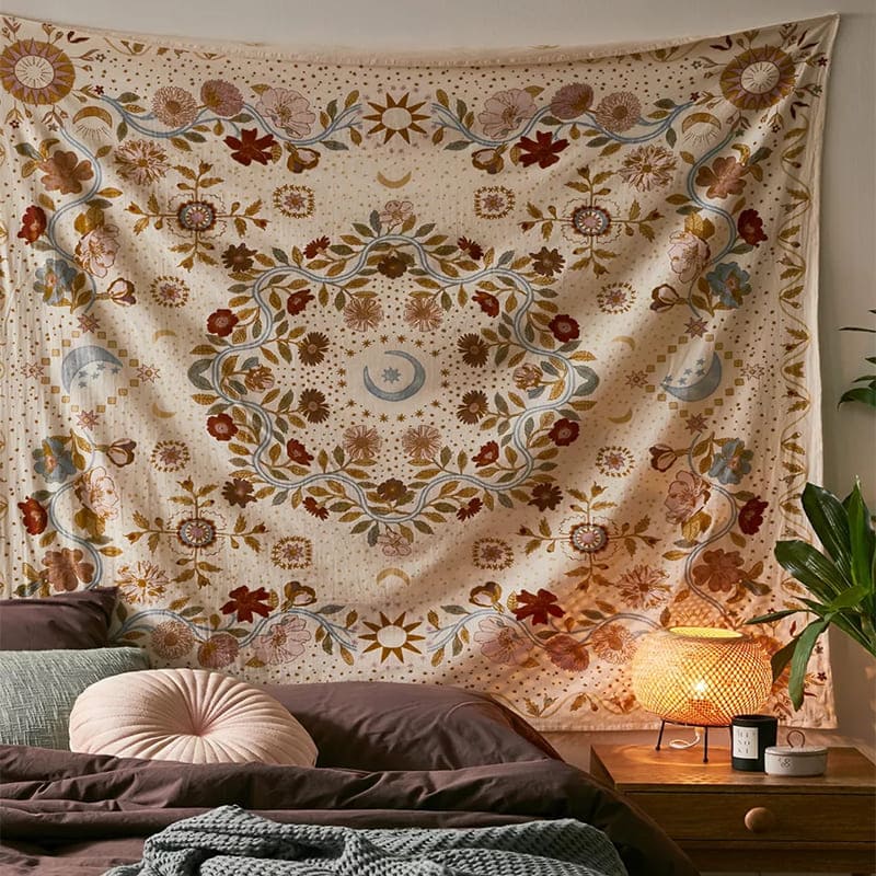 Tenture à Fleurs