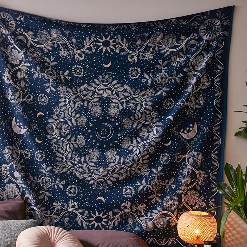 Tenture Murale Mandala Hippie