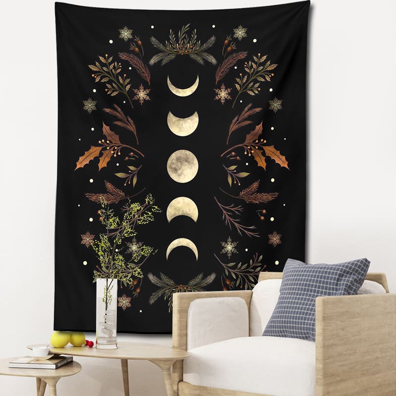 Tenture Murale Phases de Lune
