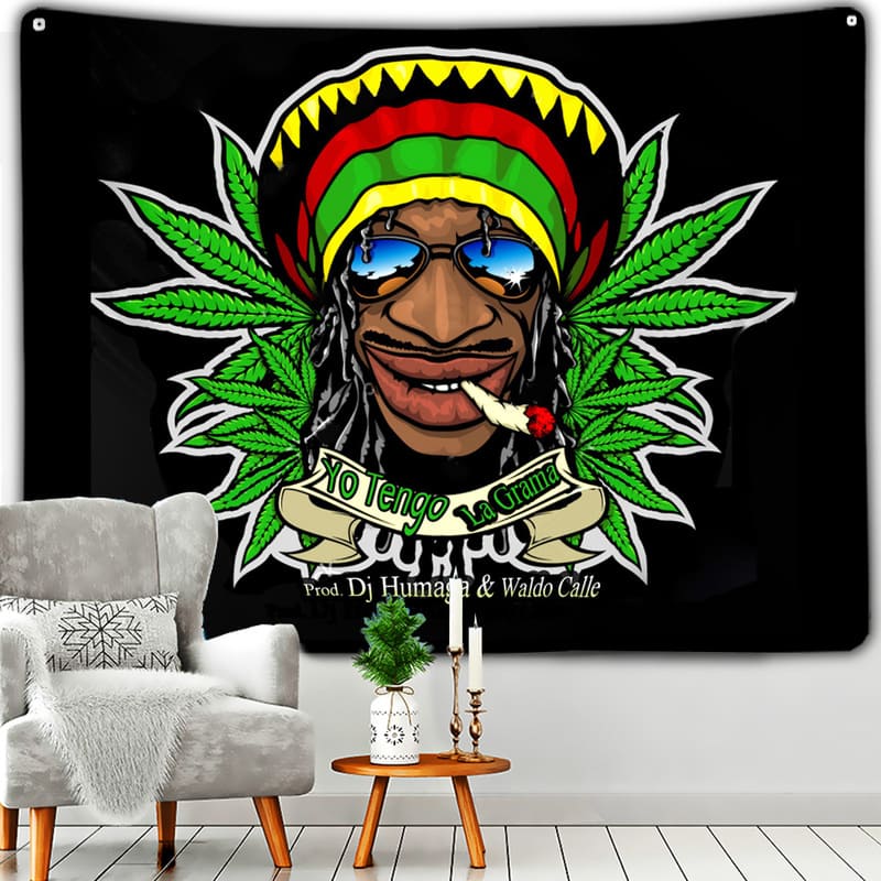 Tenture Murale Rastafari