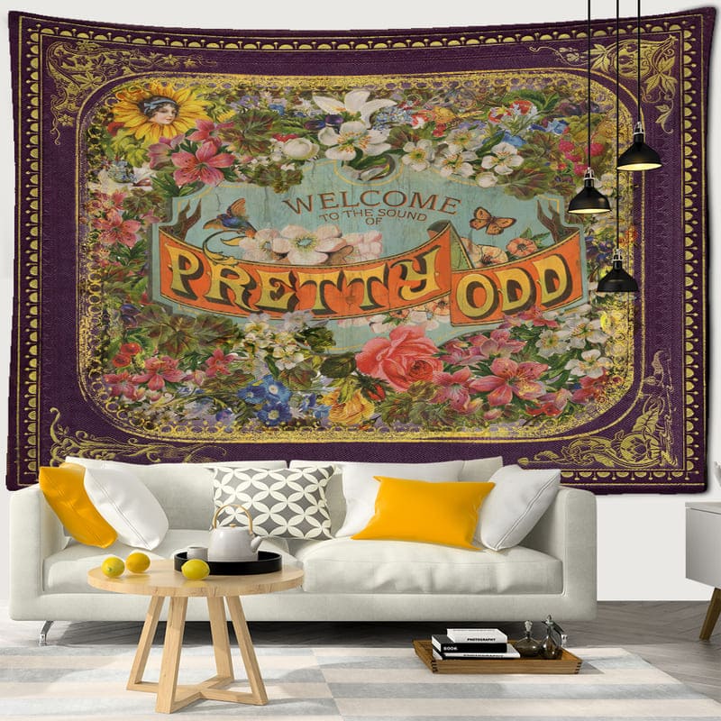 Tenture Murale Fleurs Vintage